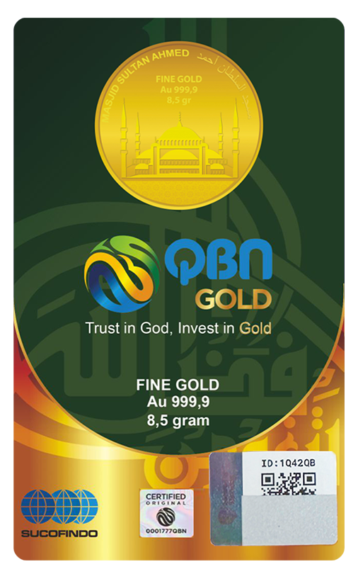 Kemasan emas QBN Gold